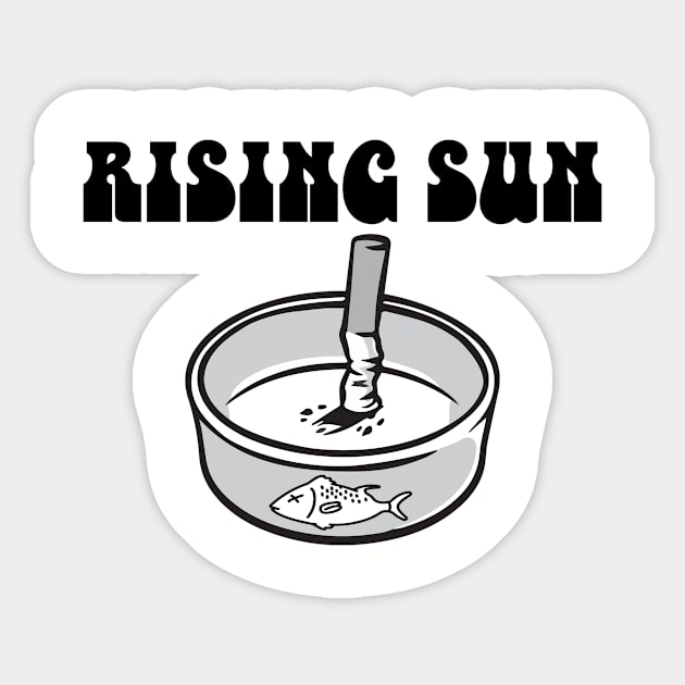 Rising Sun Sticker by JP